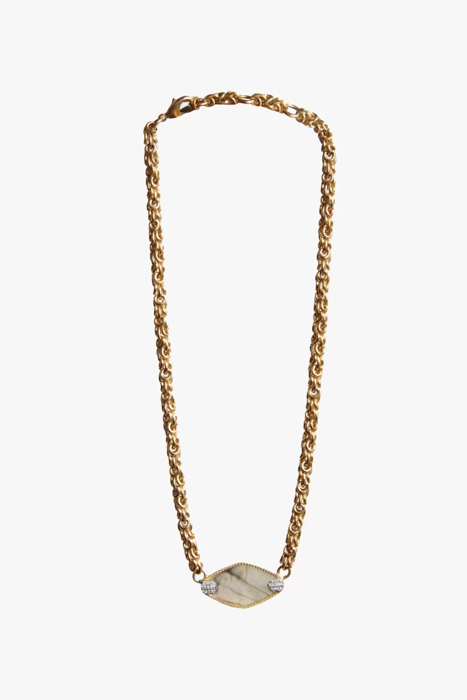 Lauren Vidal Accessoires-Collier BE MAAD Mayan Labradorite