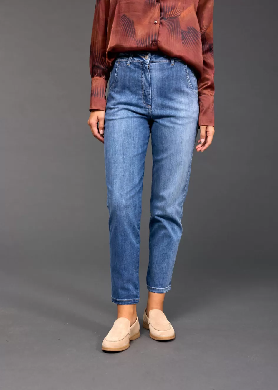 Lauren Vidal Pantalons-JEAN Denim