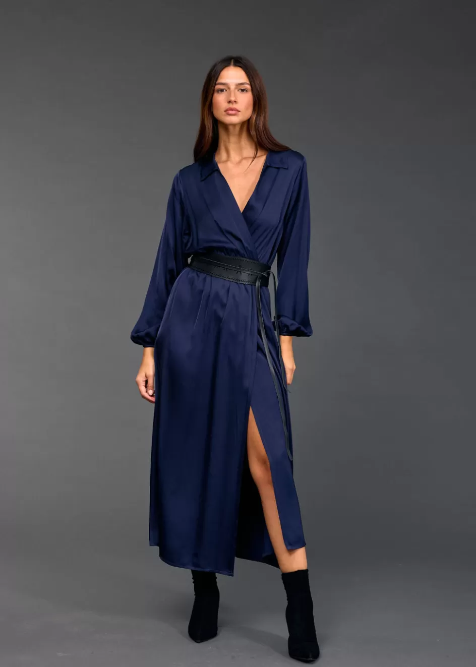 Lauren Vidal Robes & Jupes-ROBE PORTEFEUILLE MAYFAIR Eclipse