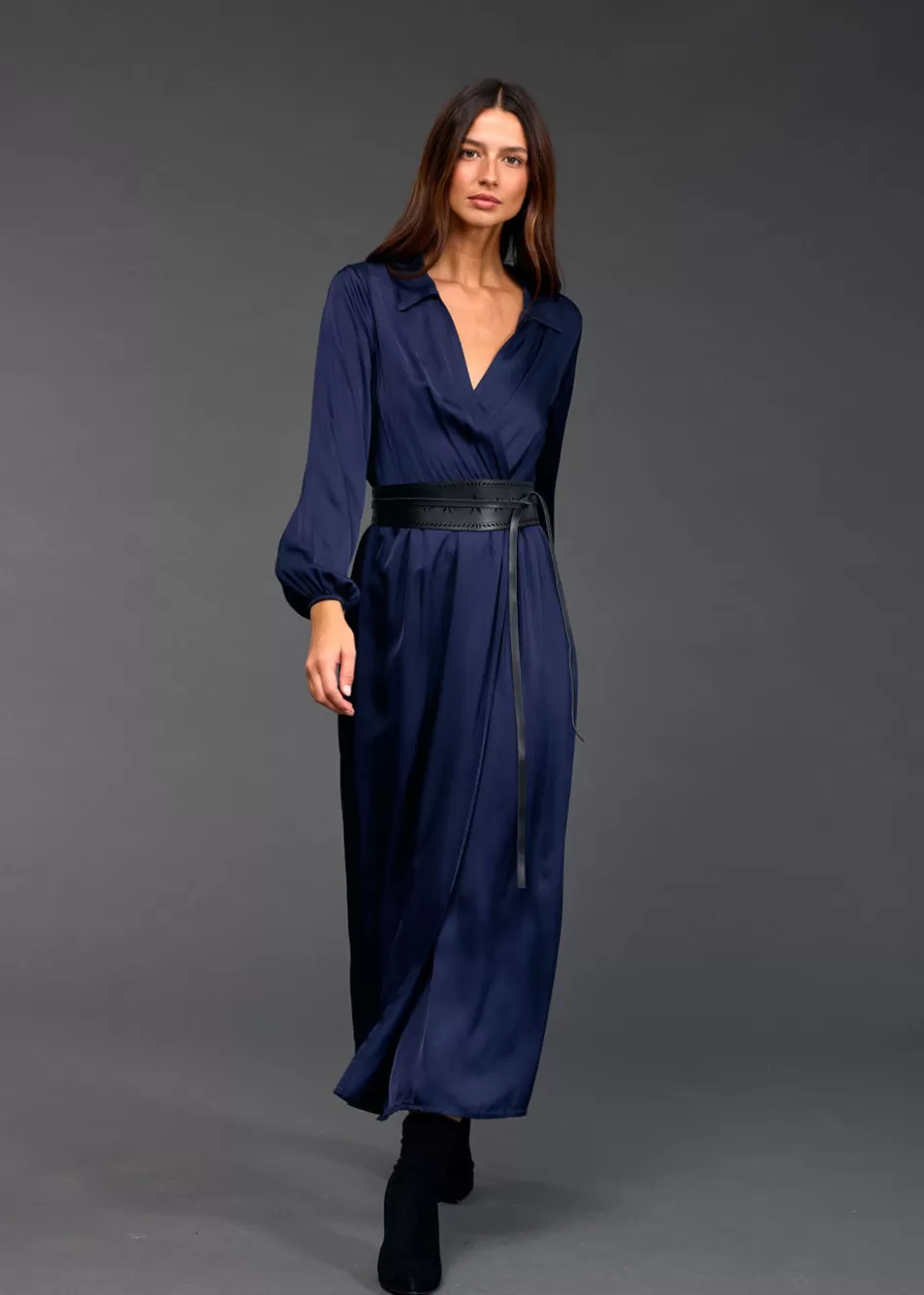 Lauren Vidal Robes & Jupes-ROBE PORTEFEUILLE MAYFAIR Eclipse